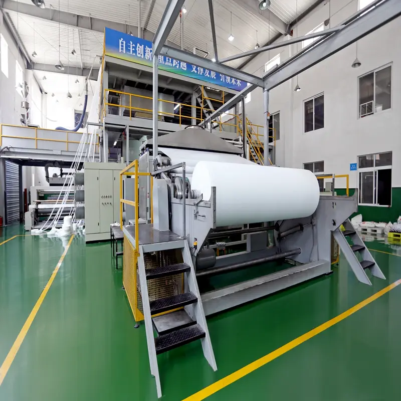 China HG-SMMS/SSMS PP Spunbond and Meltblwon Nonwoven Fabric Production Machine Supplier, Suppliers