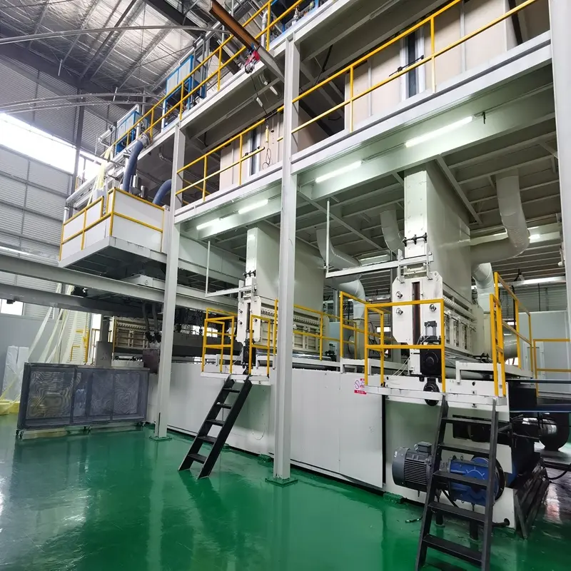 China HG-SMMS/SSMS PP Spunbond and Meltblwon Nonwoven Fabric Production Machine Supplier, Suppliers