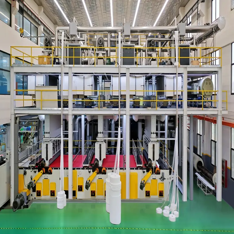 China Polypropylene Spunbonded Nonwoven Manufacturing Machine Line with Turnkey Service Supplier, Factory