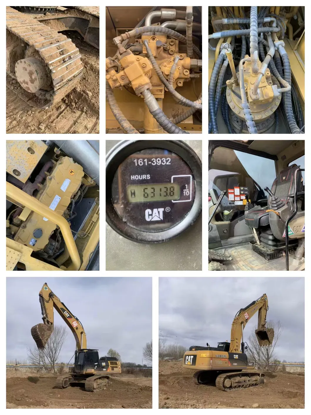 Cat336D2l Used Crawler Hydraulic Excavator