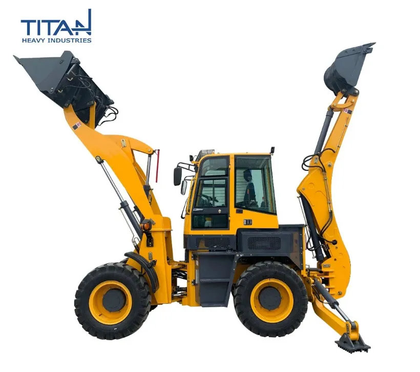 Compact Backhoe Loader View 2