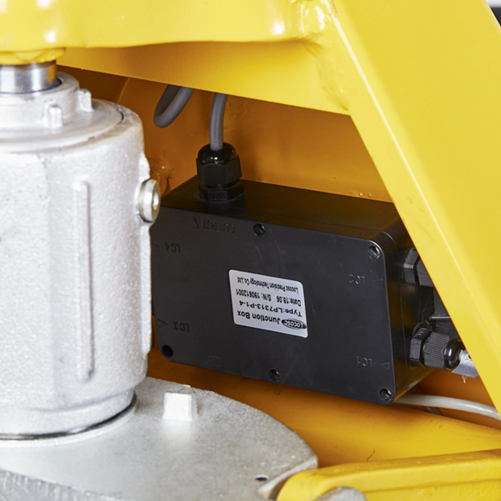 Ultra Low Profile Electric Pallet Jack with Scale Feature