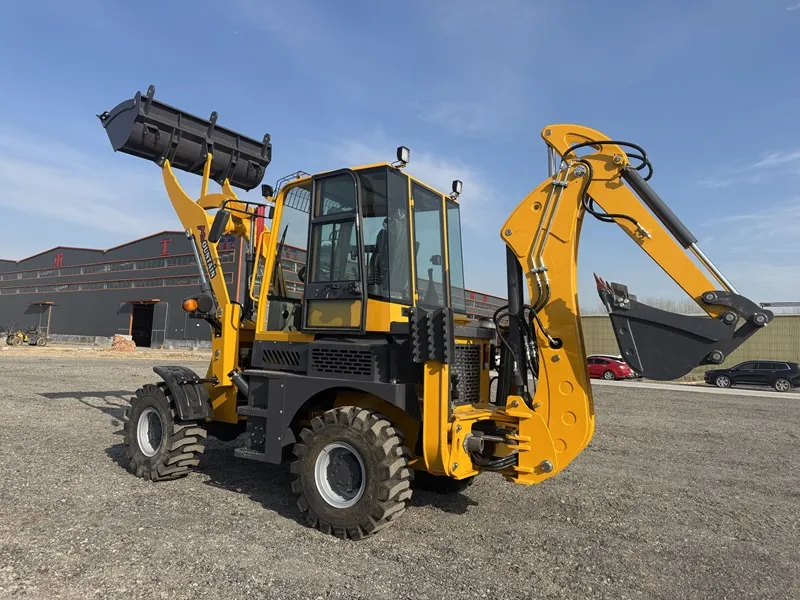 Backhoe Loader View 2