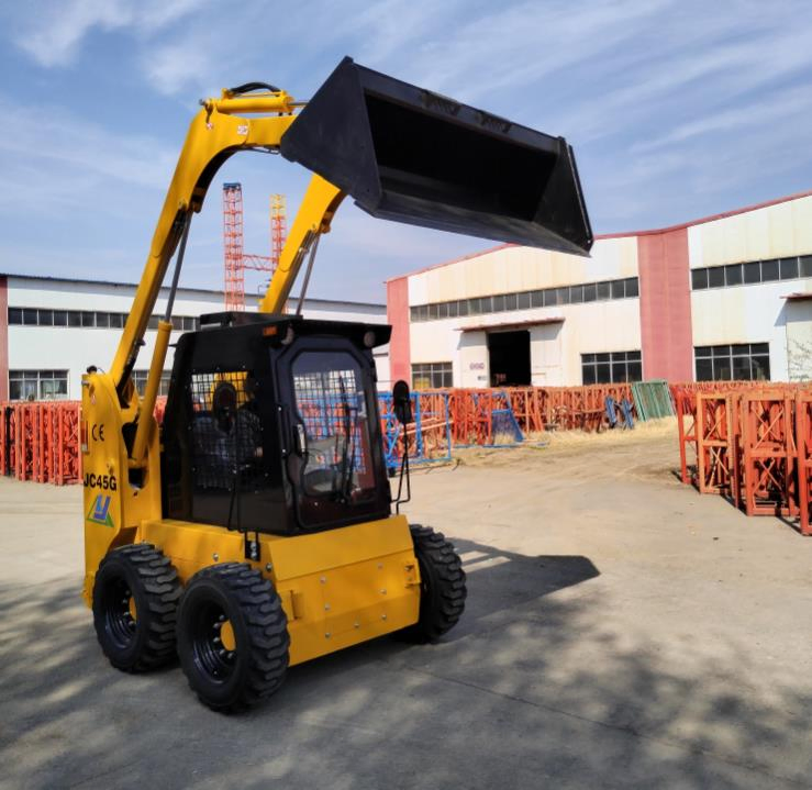 New 50HP Skid Steer Loader Mini Loader with Attachments for Sale