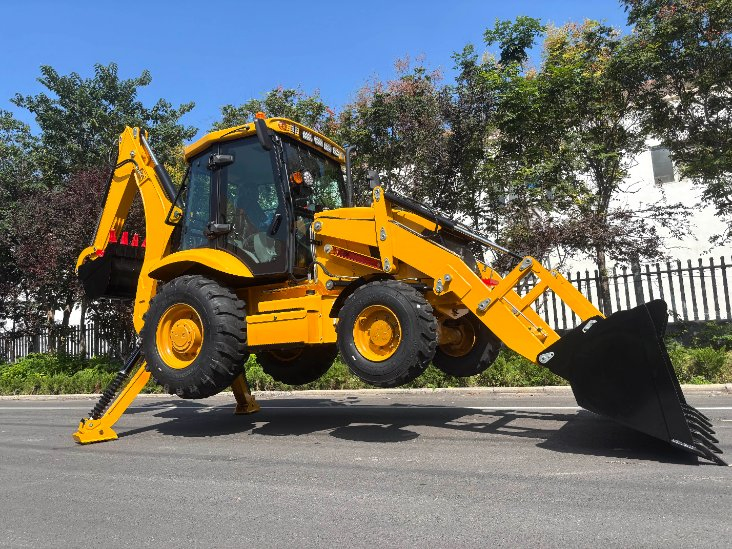 Only $18, 500! New 420f China Small 4X4 Towable Tlb Jcb 3cx Loader Mini Second Hand Used Tractor Loader Diesel Excavator Backhoe Loader