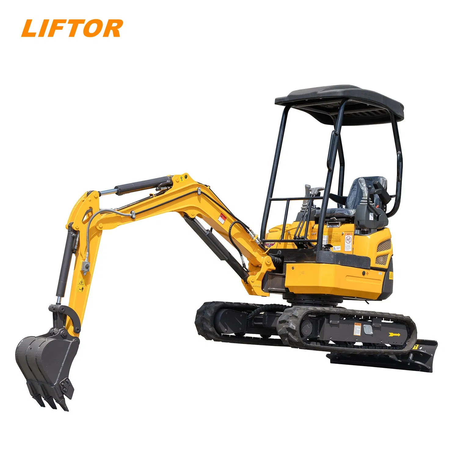 1/2/3/3.5t EPA Euro5 Engine Small Mini Wheel Electric Crawler Excavator Bucket Backhoe Loader Digger Construction Machinery Equipment Parts Price for Sales