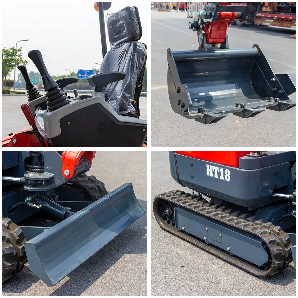 1t 1.8t 2t 2.5t 3t 3.5t CE Garden Home Farm Household Hydraulic Crawler Micro Small Mini Escavator Digger Bagger Excavators