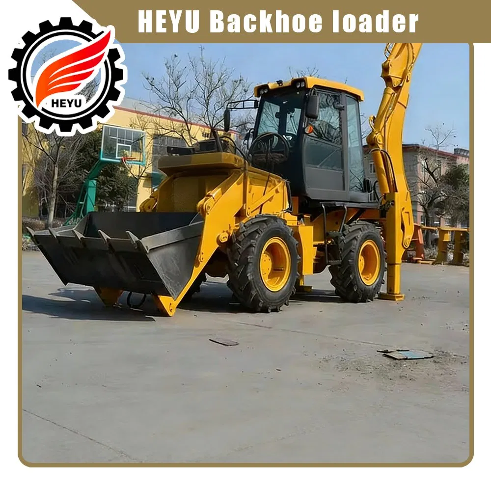 Versatile 4X4 Backhoe Loader for Efficient Construction Projects