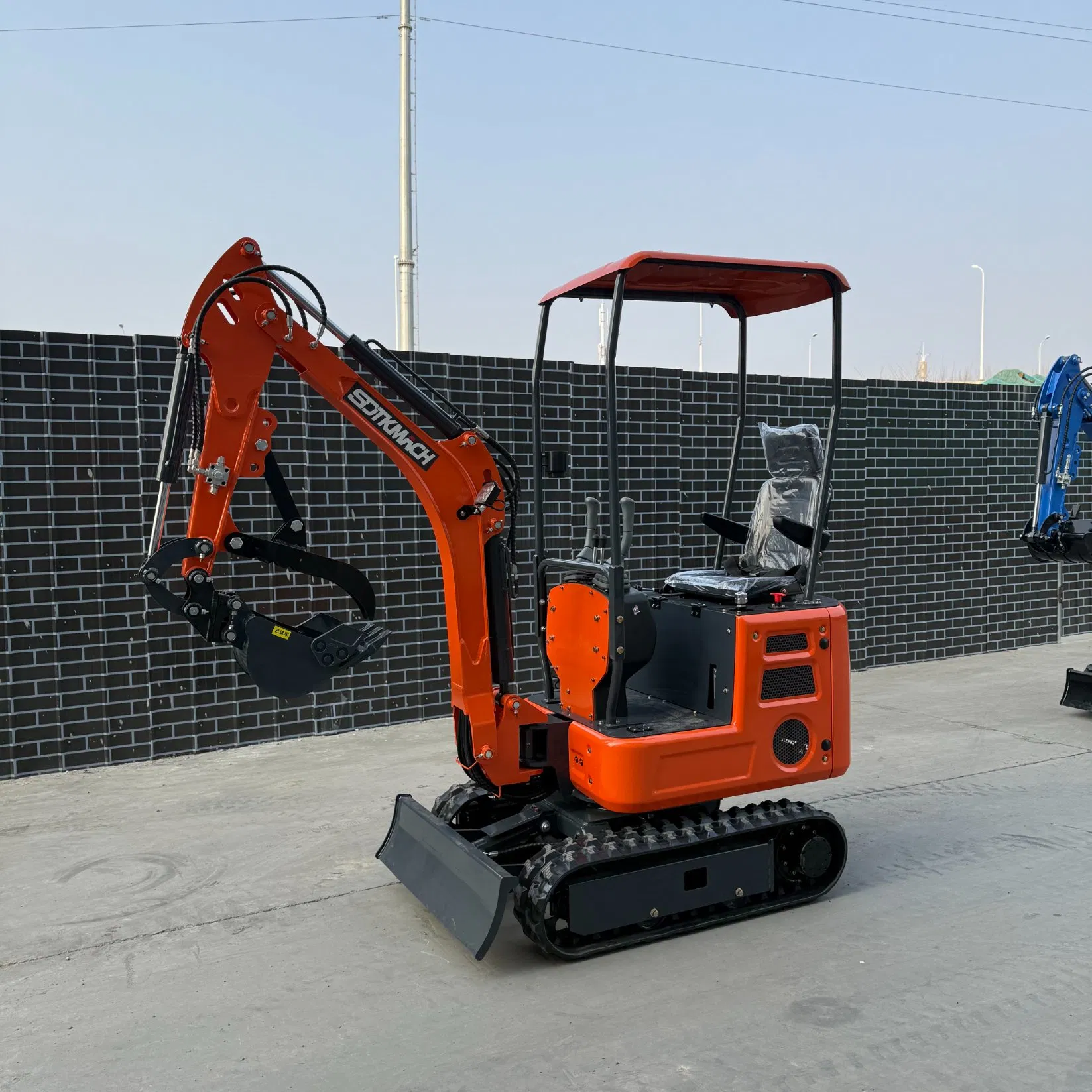 Fast Delivery CE EPA Excavator 1 Ton Mini Machinery Agricultural Crawler Mini Excavator Small Excavator Manufacture Mini Digger Tkmach 1000kg Excavator