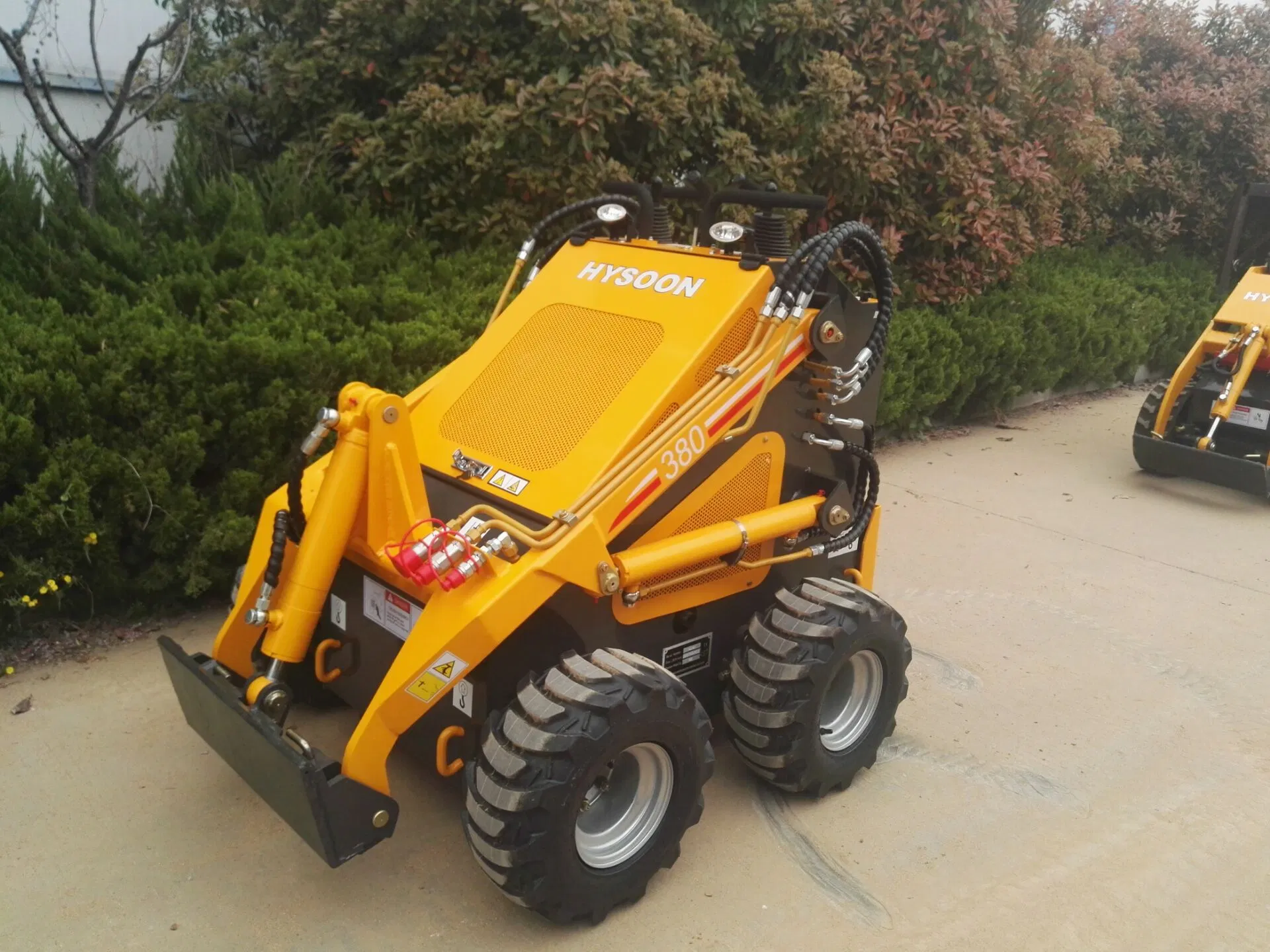 Hysoon Mini Loader 0.2 Ton Skid Steer Loader with Cheap Price Hy380