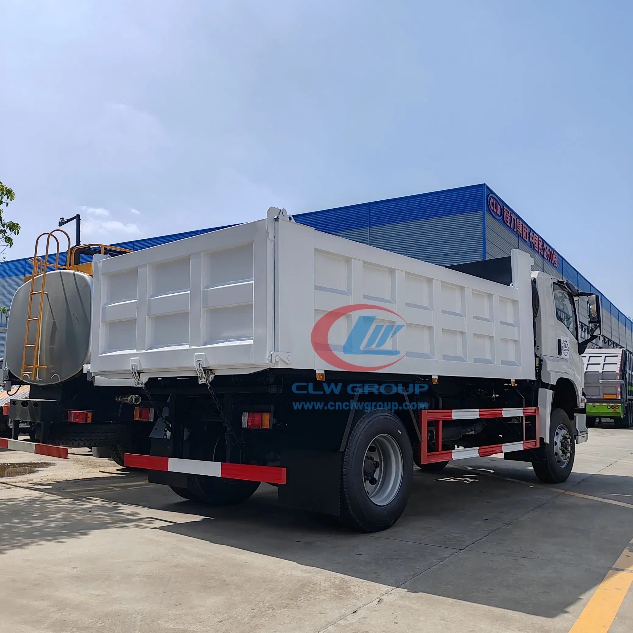 Isuzu 4X2 12tons 15tons 6 Wheeler Dump Truck Loader Volume Capacity 10m3 10 Cubic Meters Articulated Tipper