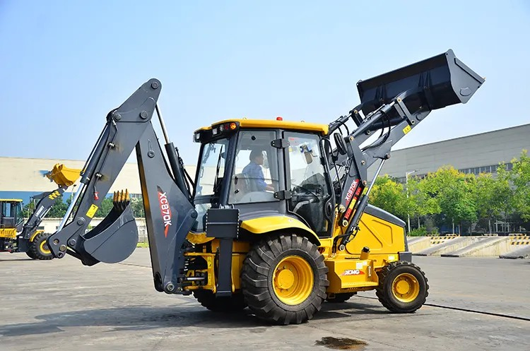 Original Factory Price Sale Xc870K Xc870HK 2.5 Ton Small Excavator Backhoe Wheel Loader Chinese 2.5tons Mini Hydraulic Wheel Backhoe Loader