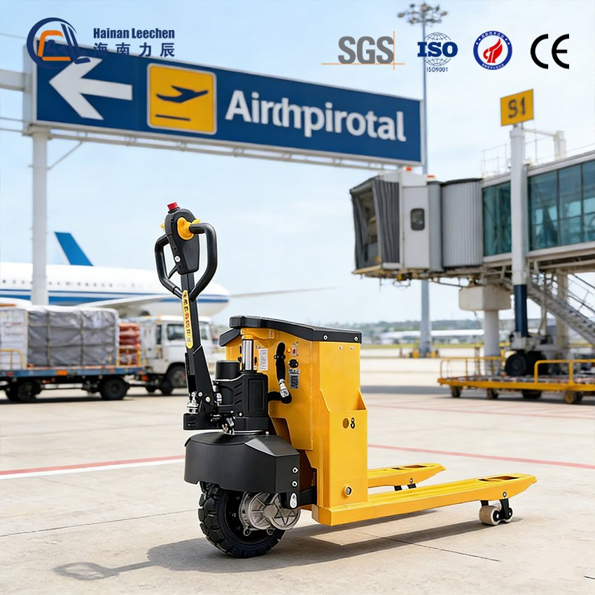 Heavy Duty Electric off-Road Pallet Jack for Gravel and Uneven Ground
