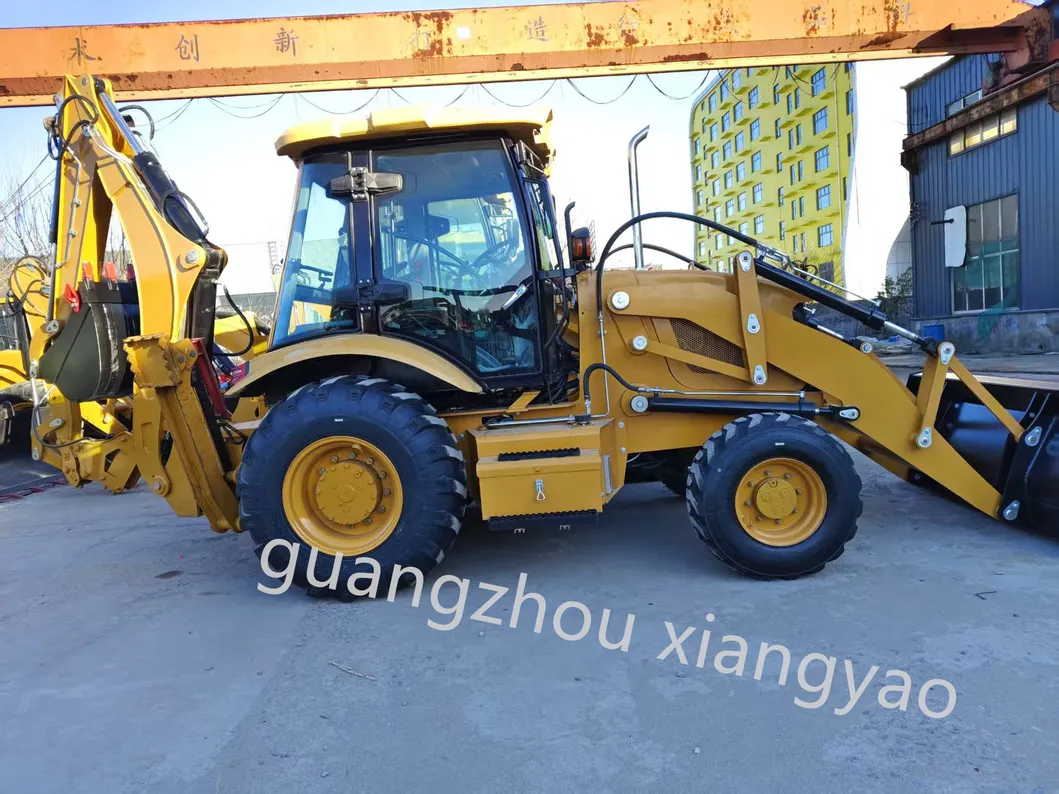 Backhoe Loader Working