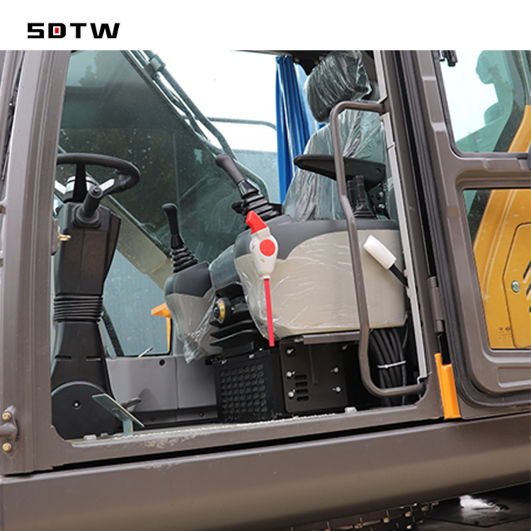 Free Shipping EPA/Euro 5 Engine Chinese 60t 32t 23t 18 Ton 15 Ton Wheel Excavator Digger Best Price for Sale