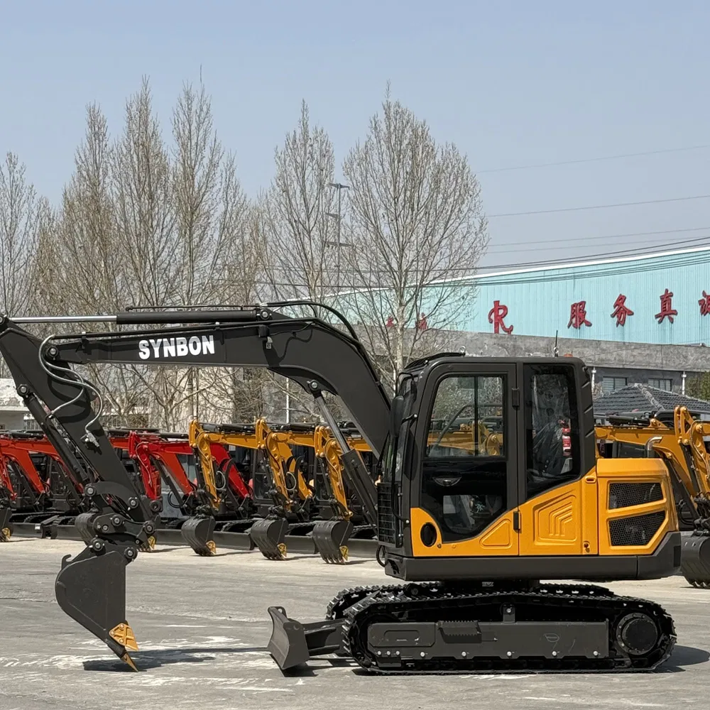 Manufacturer 7.0ton Hydraulic Crawler Excavator EPA Euro 5 Kubota Engine Multiple Tools Available Small Track Digger Construction Machinery Mini Excavator