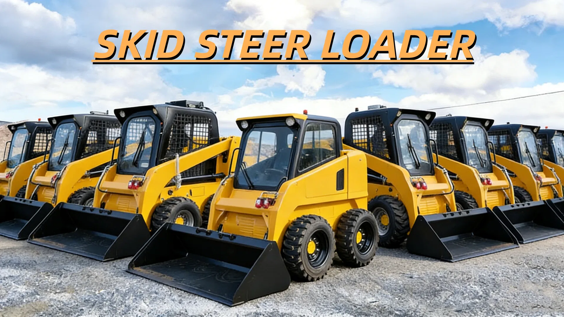 Skid Steer Loader Banner