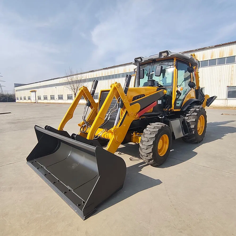 Premium Advanced Energy-Efficient Backhoe Loader for Construction Projects with Cummins Engine Ztw30-25