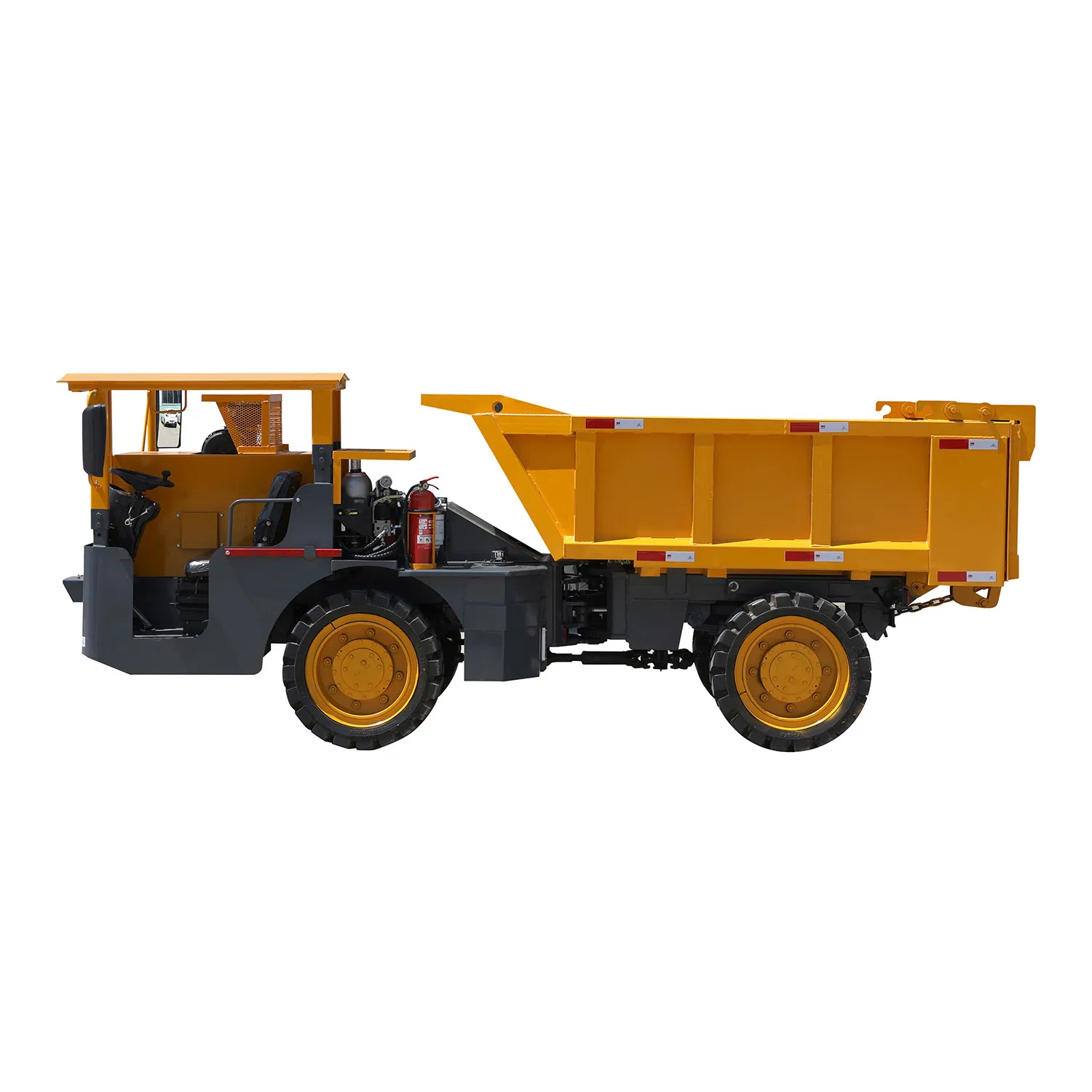 Diesel Articulated Underground Mining Dump Truck 4X4 Low Profile Articulated Mining Dump Truck