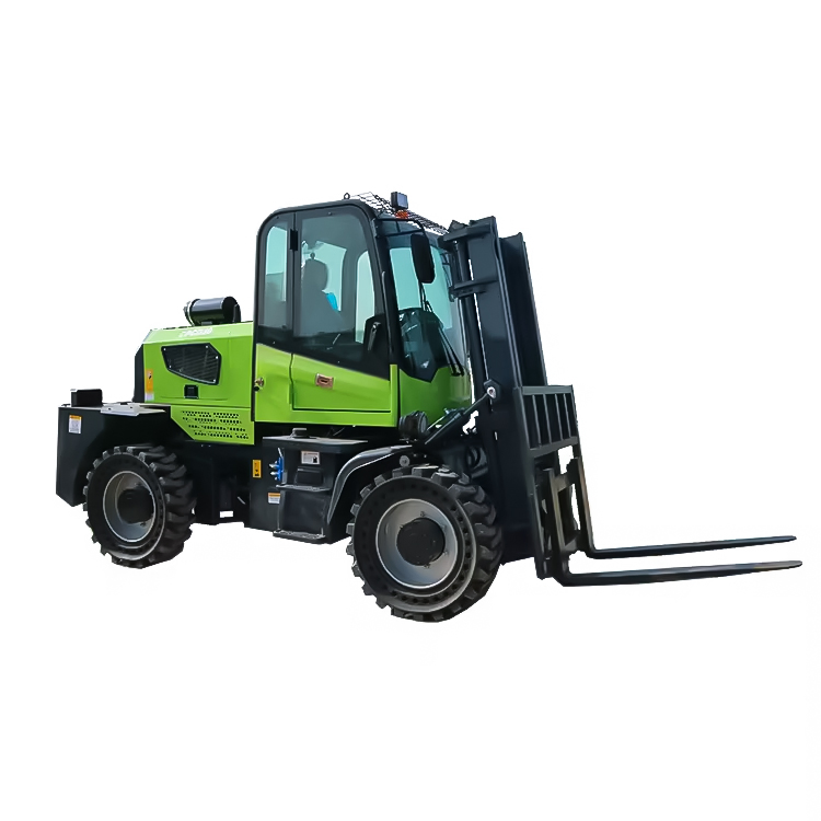 Compact 1.1t-3.8t Lifting Capacity Rough Terrain Forklift for Narrow Quarries