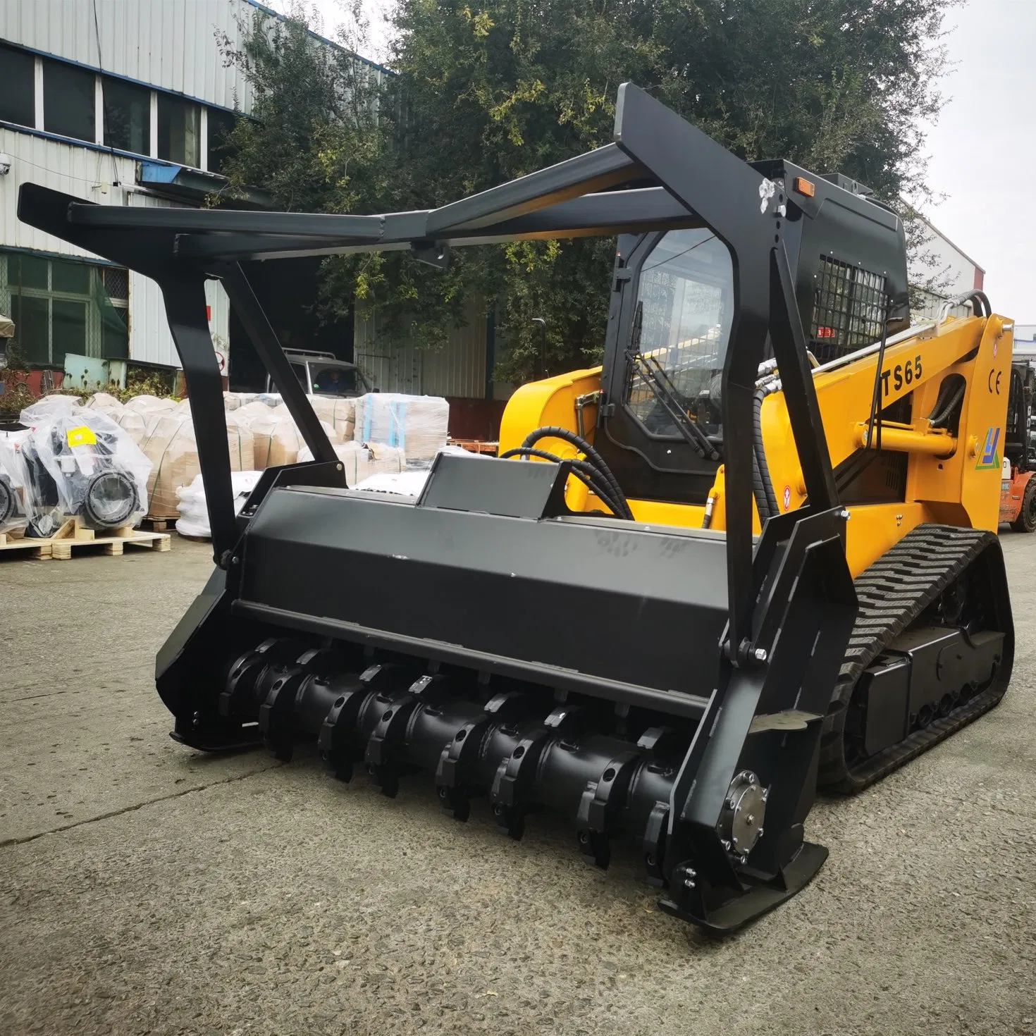 High Flow Skid Steer Track Loader Compact Track Loader with EPA Engine