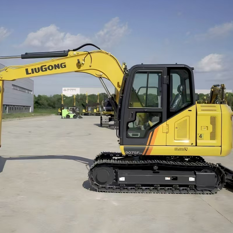 Brand New Liugong Excavator 9075f 913f 922f with Attachment 7.5ton 13ton 22ton Mini Crawler Excavator