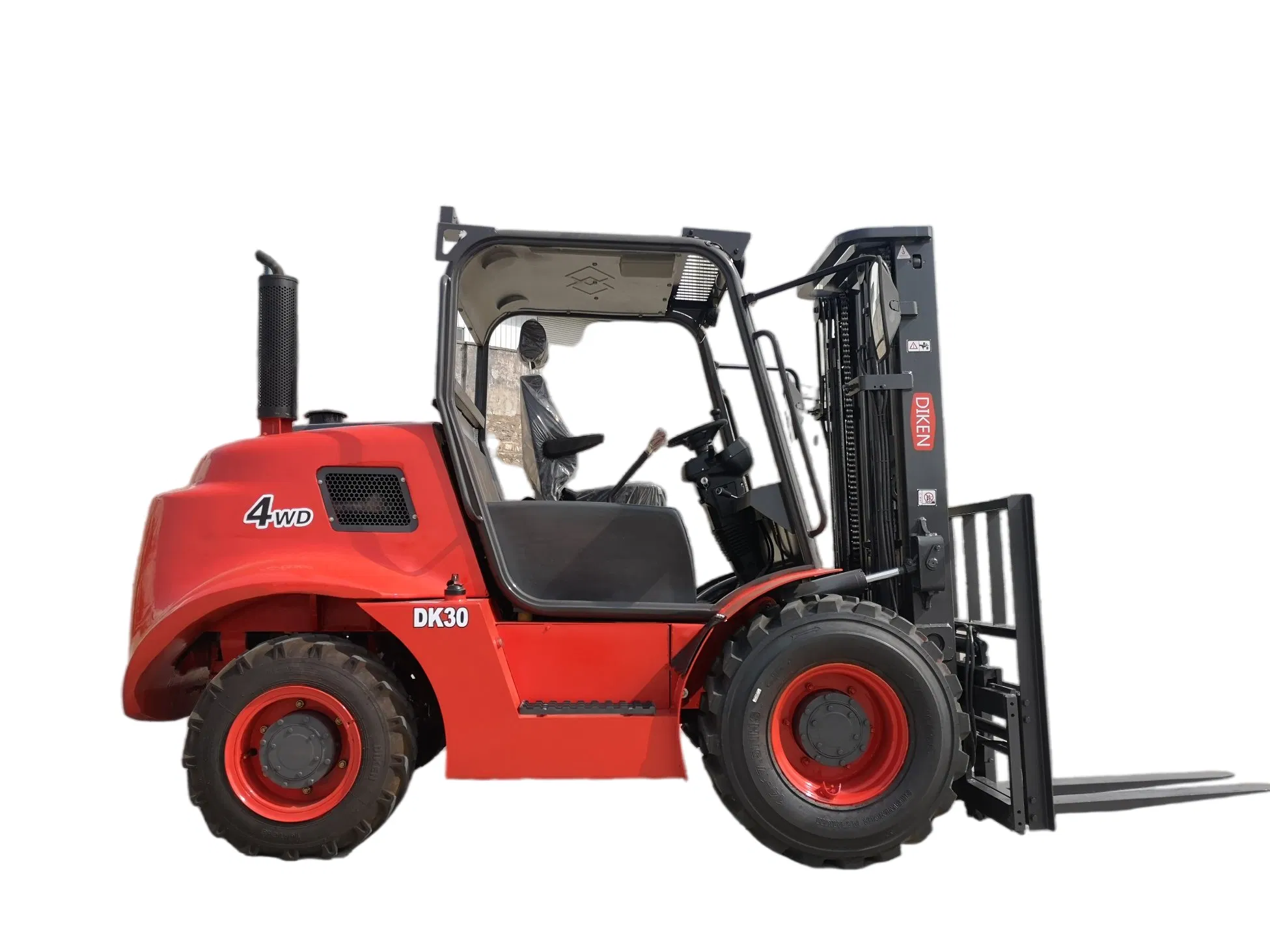 3ton 4X4wd All Rough Terrain off Road Four Wheel Drive Diesel Forklift
