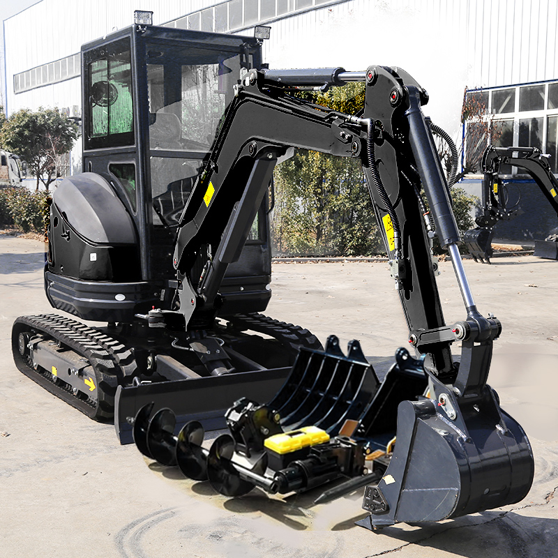 Free Shipping CE/EPA 3 Ton Mini Digger Mini Excavator 1 Ton 2 Ton 3.5 Ton Japan Engine Engine Excavadora Machine Bucket Thumb for Sale Cheap Price