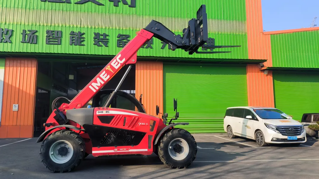 Telehandler Side View