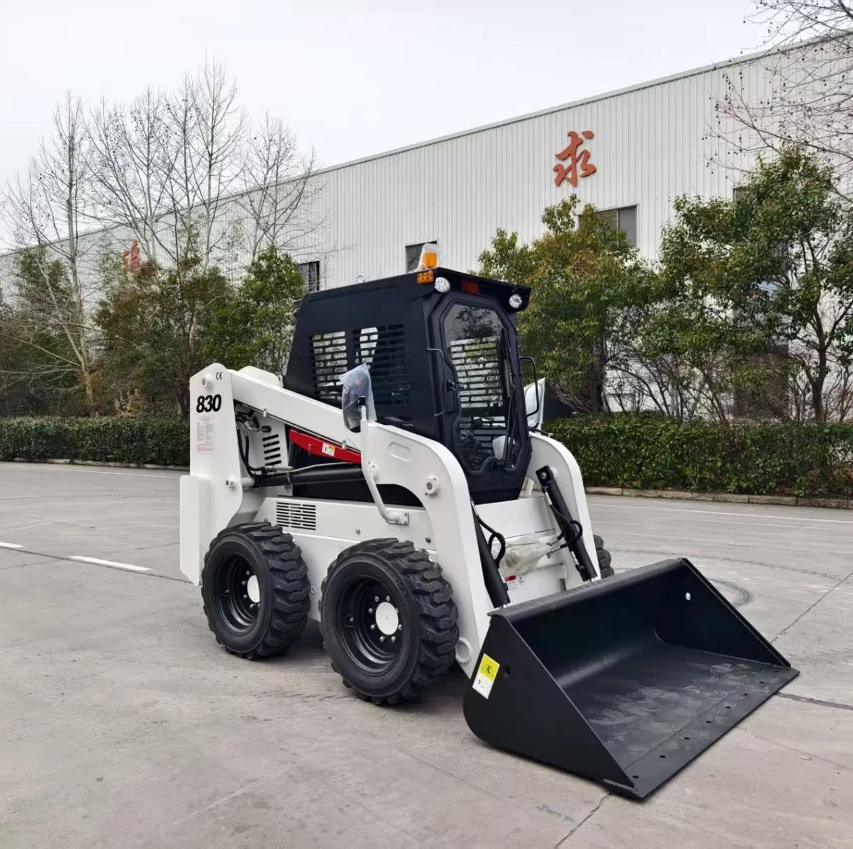 Top Brand New 1 Ton Mini Skid Steer Loader My830 Wheel Front End Loader