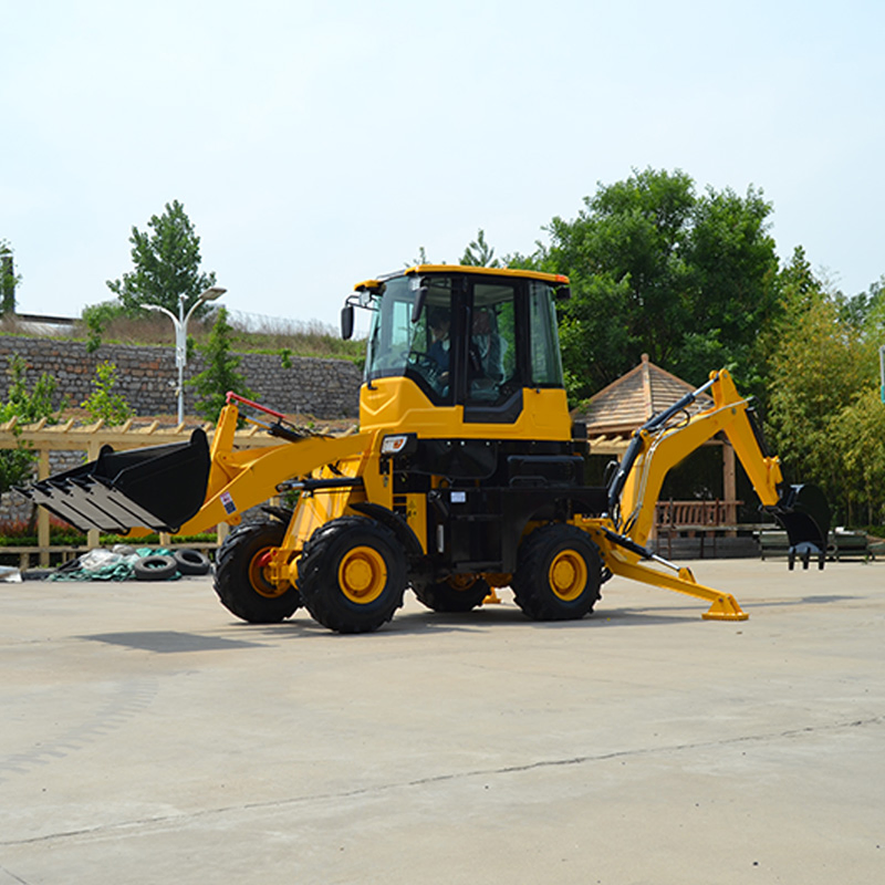 Cheap Price 3ton - 9ton Capacity Backhoe Loader EPA Engine 4X4 Wheel Excavator Loader Retroexcavadora for Sale by Cnmc