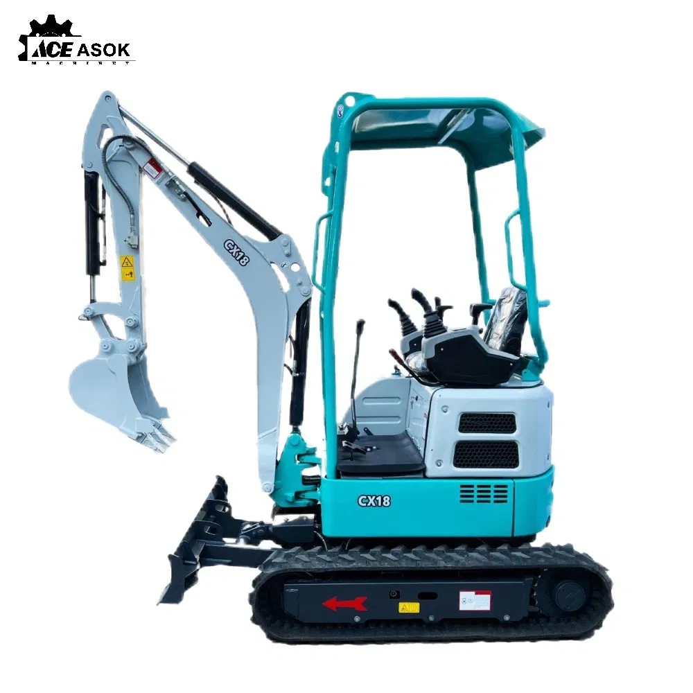 New Mini Bagger 1.8ton Mini Excavator Cx18 with Euro V Emission Engine