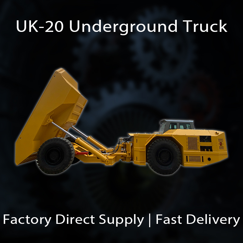 Factory Underground Metal Mine Transportation Articulated UK-20 Dump Truck