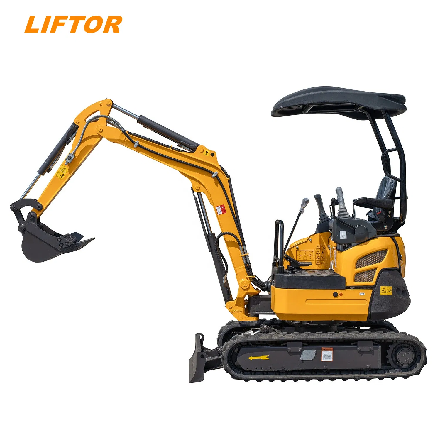 1/2/3/3.5t EPA Euro5 Engine Small Mini Wheel Electric Crawler Excavator Bucket Backhoe Loader Digger Construction Machinery Equipment Parts Price for Sales