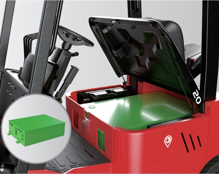 2.5 3 5t Hangcha Heli Mini Rough Terrain Reach Stacker Lithium Electric Diesel Gas LPG Engine Montacarg Forklift with 3-6m Mast for Pallet Material Fork Lift