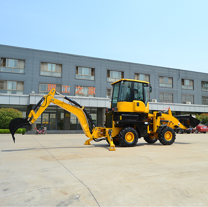 Cheap Price 3ton - 9ton Capacity Backhoe Loader EPA Engine 4X4 Wheel Excavator Loader Retroexcavadora for Sale by Cnmc