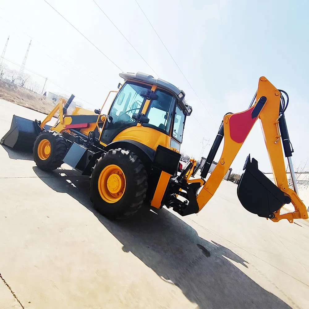 Premium Advanced Energy-Efficient Backhoe Loader for Construction Projects with Cummins Engine Ztw30-25