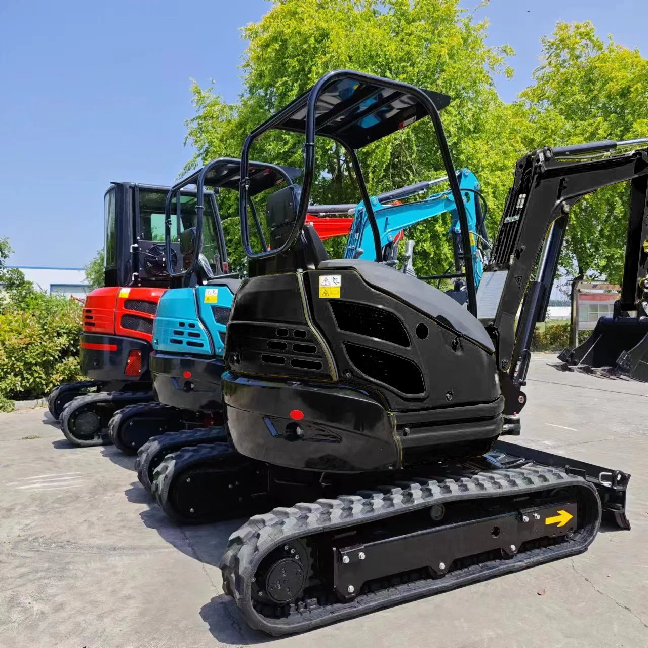 Free Shipping CE/EPA 3 Ton Mini Digger Mini Excavator 1 Ton 2 Ton 3.5 Ton Japan Engine Engine Excavadora Machine Bucket Thumb for Sale Cheap Price