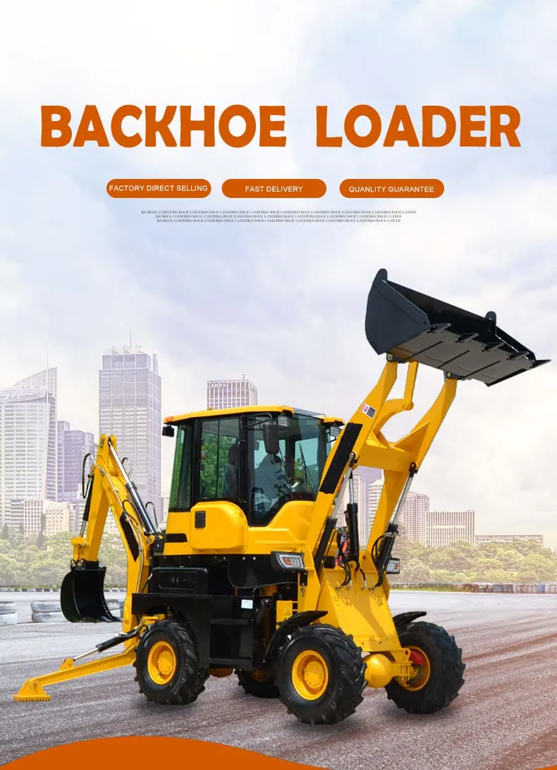 Backhoe Loader View 1