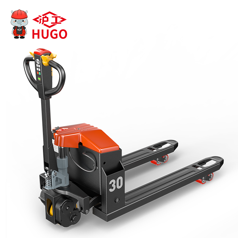 1000kg 1500kg Big Powered Pallet Jack Walking Electric Pallet Truck