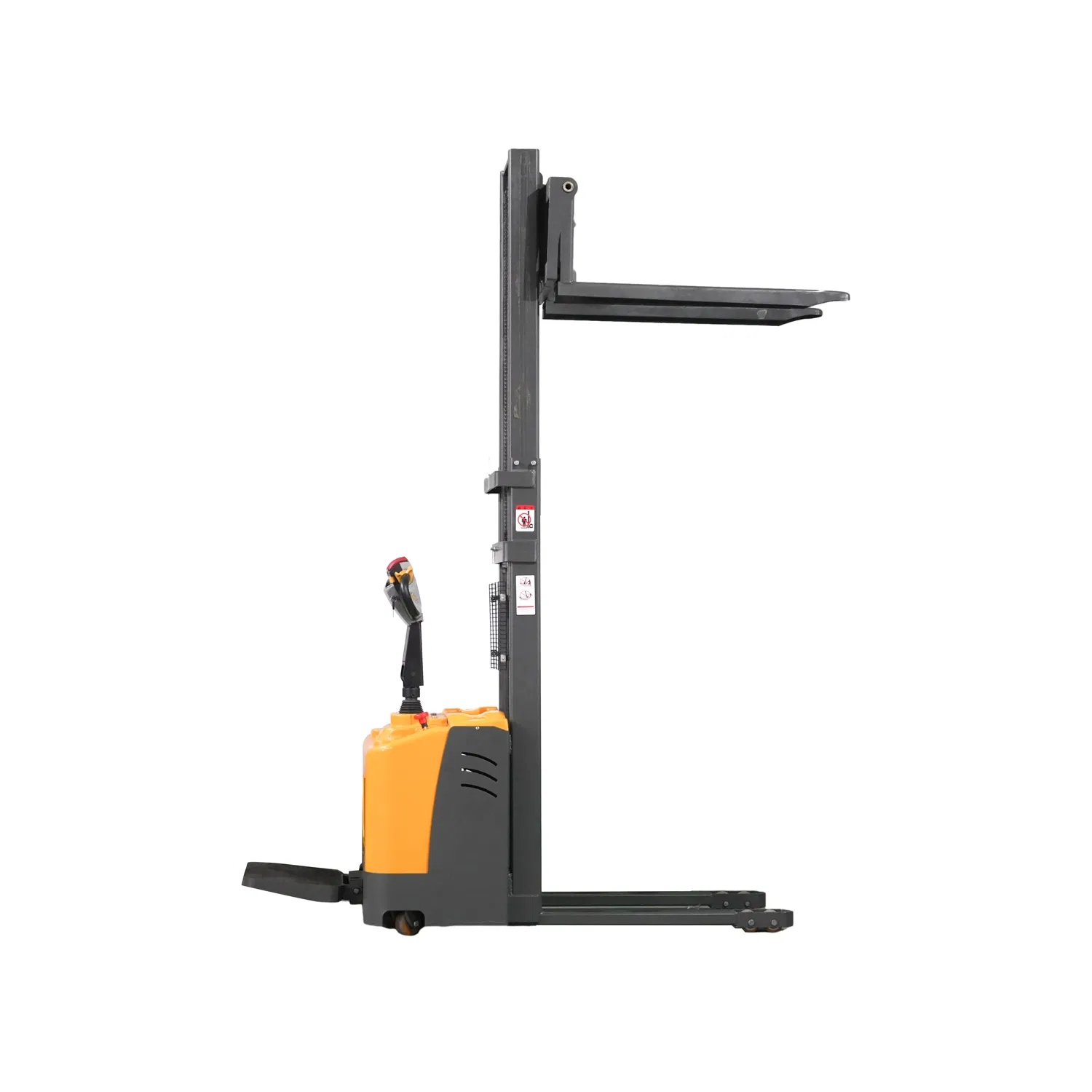 1.5ton 1500kg Lifting Height 3500mm Standing Fully Battery Operated Electric Powered Engine Pallet Reach Forklift Fork Lift Truck for Warehouse