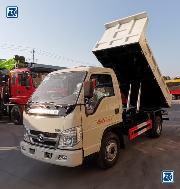 Hot Sale New Foton Forland Light Duty 4X2 85HP 110HP 3-5t 3ton 5ton Small/Mini Dumper/Tipper/Dump Truck for Construcion/Commercial/Sale/Articulated/Row
