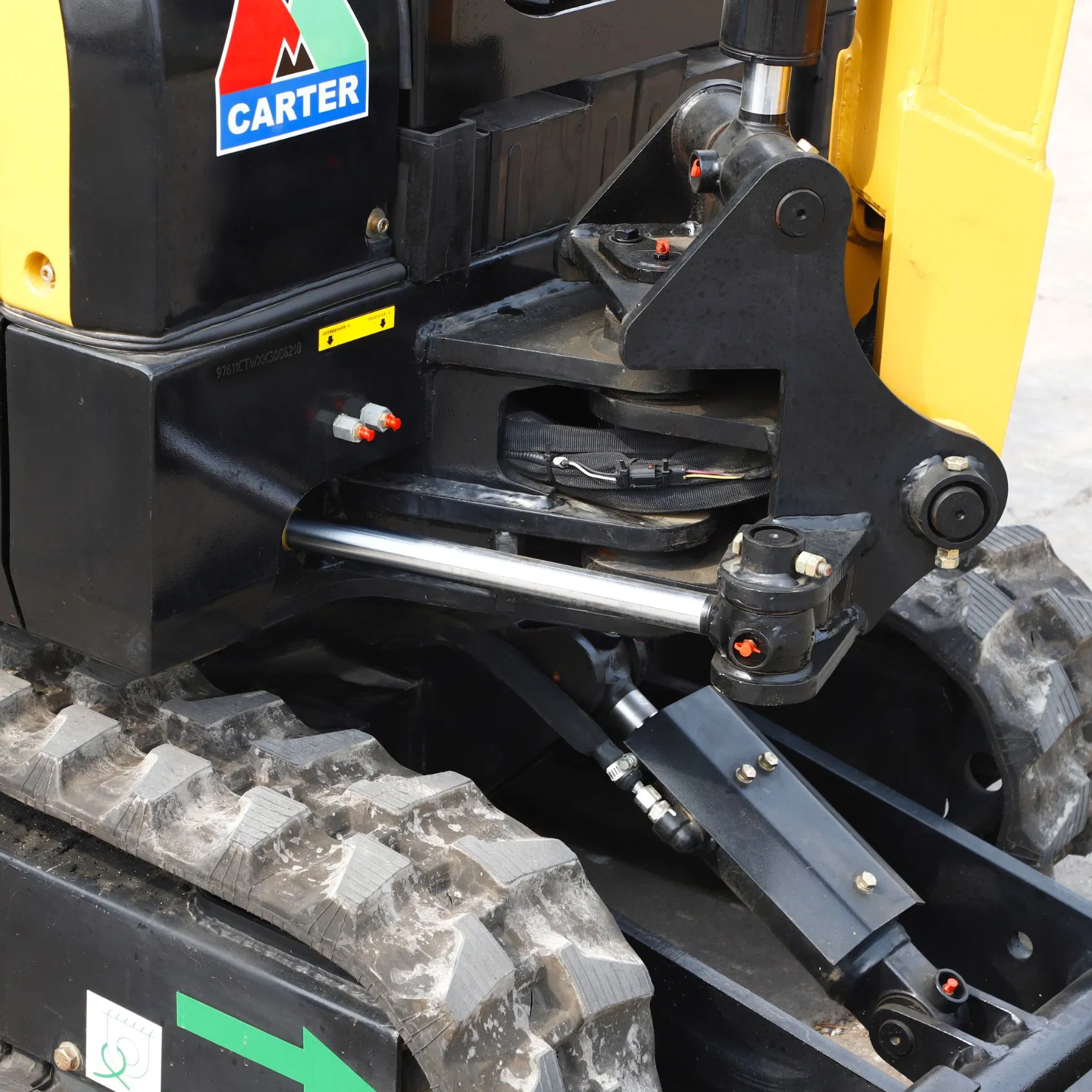 Powerful Carter Industry CT16 Mini Excavator with Diesel Engine