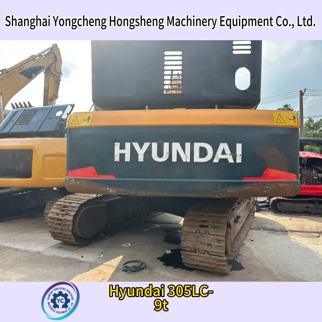 Original Used Hyundai 305 Crawler Excavator 30tons Model 305LC-9 305LC-7 305-7 305-9 for Sale