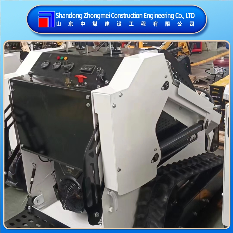 Indoor Decoration Demolition Waste Clearance Mini Forklift, Goods Handling Skid Steer Loader