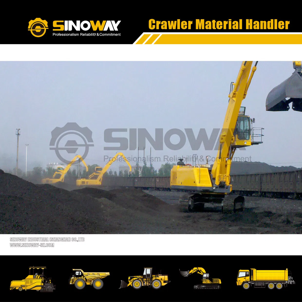 China New Crawler Scrap Grabbing Excavator for Scrap