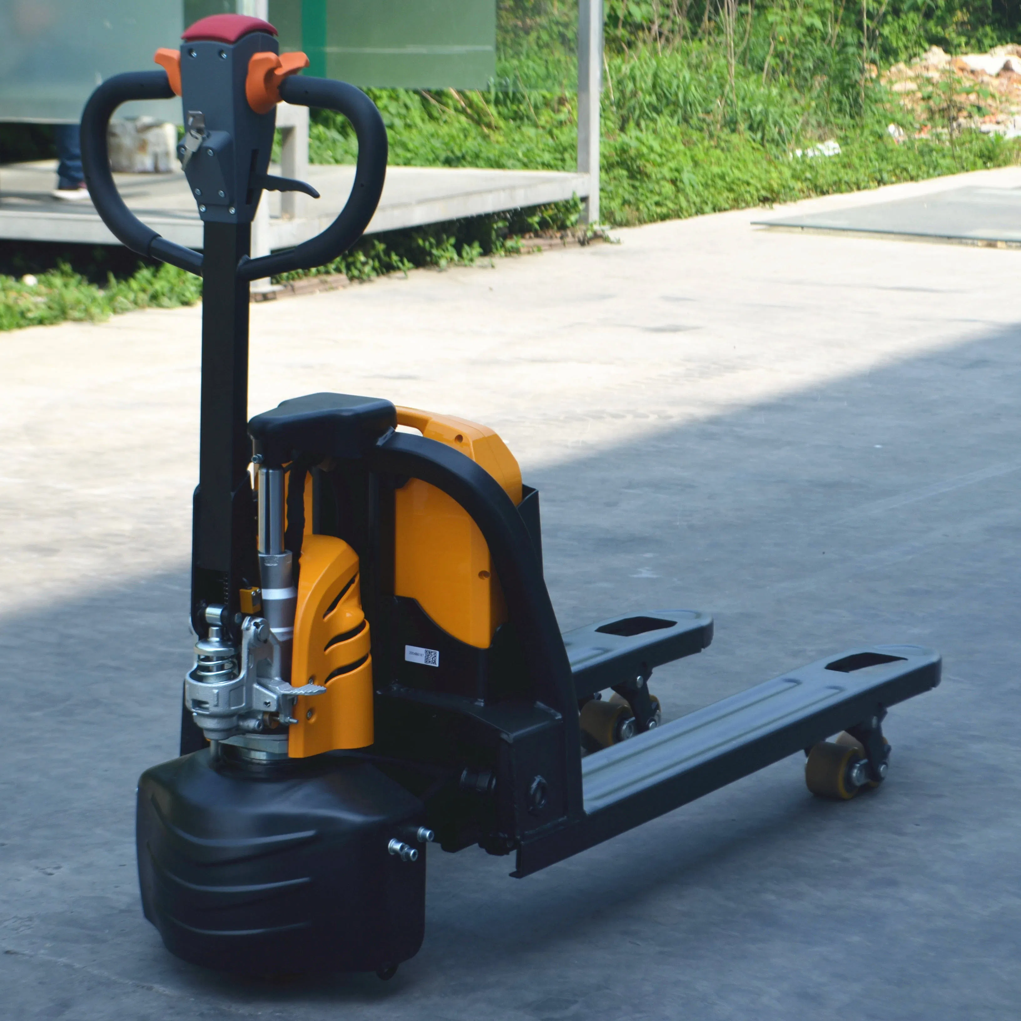 1500kg Electric Pallet Jack 1.5ton Electric Pallet Truck Powered Lithium Battery