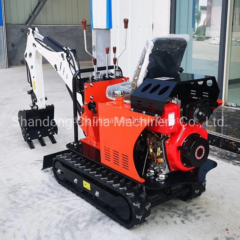 800kg/0.8ton Small Size Wheel Micro Digger Bagger Mini Electric Performance Hydraulic Crawler Machine Popular in Fgermany/New Zealand/Australia Excavator