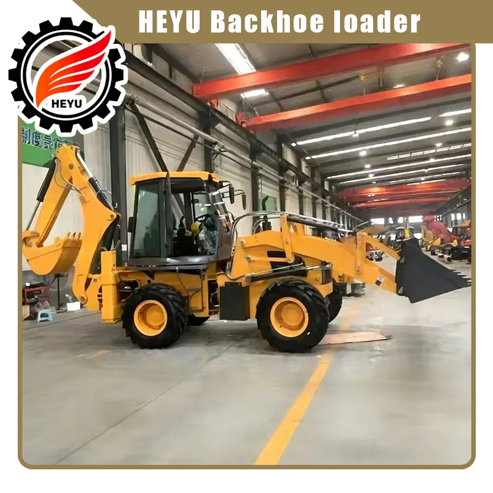 Versatile 4X4 Backhoe Loader for Efficient Construction Projects