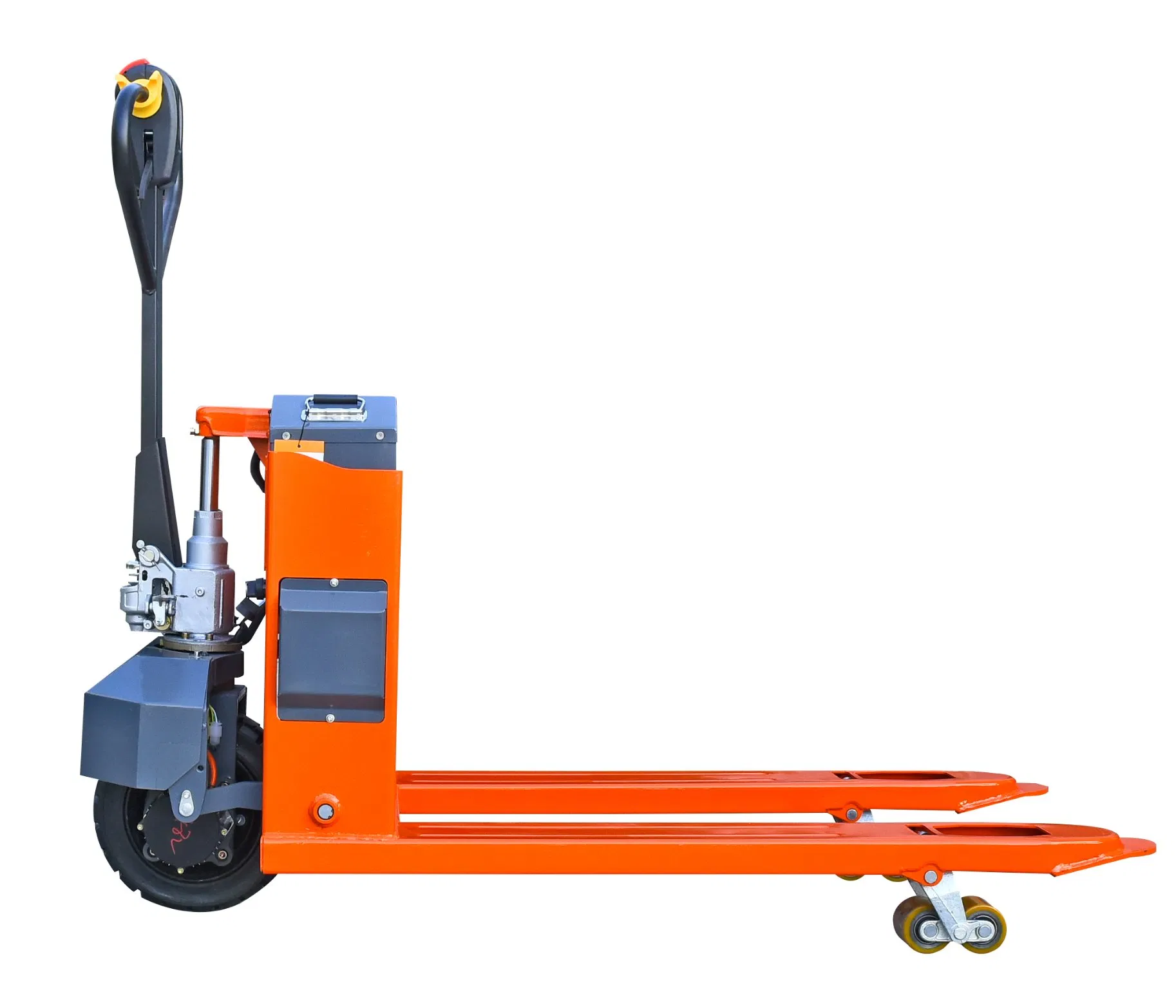 Rugged Walkie Electric Pallet Jack Ideal for Outdoor and Rough Terrain Use